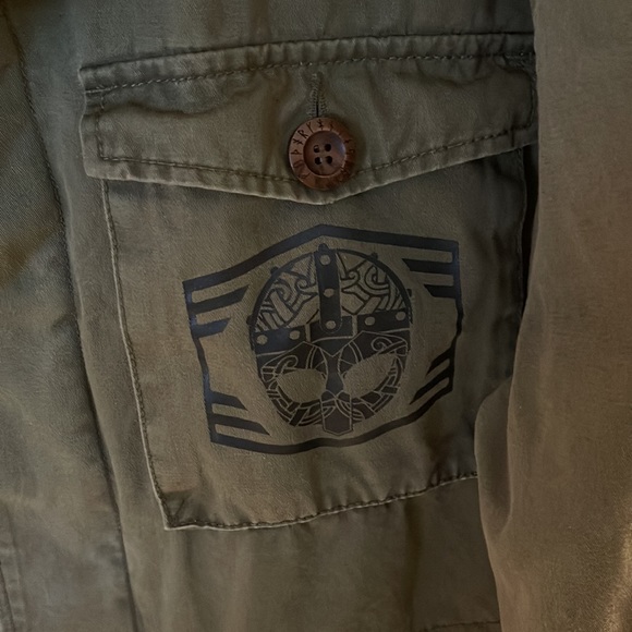 GRIMFROST CLAN - Military Style Jacket - New without Tags - Picture 3 of 8